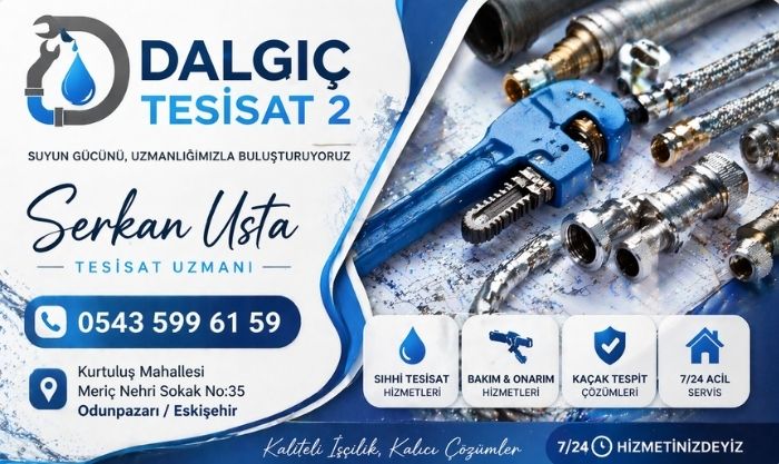 Eskişehir Acil Tesisat Hizmeti